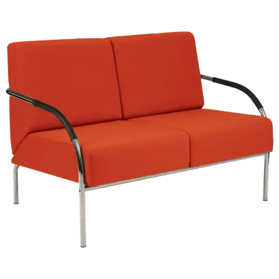 SPA 2 chrom, látka BONDAI BN1 (4004) - látka cihlová